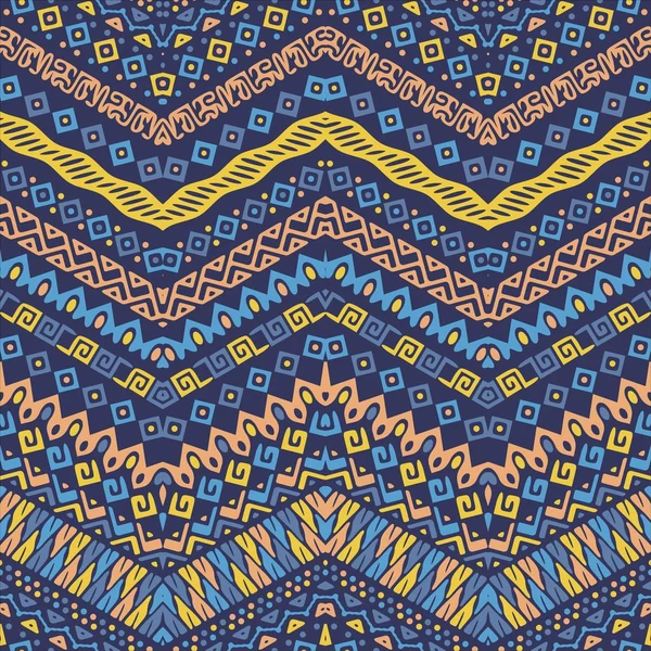Modèle vectoriel de style africain avec des motifs tribaux . — Image vectorielle