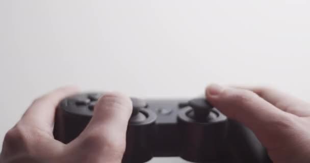 플레이어 스테이션 게임패드 컨트롤러로 비디오 게임을 사용자 — 비디오