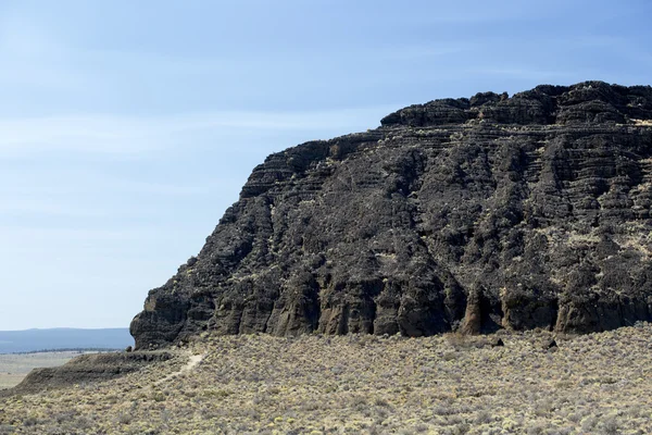 Detalhe, Fort Rock State Park, Central Oregon — Fotografia de Stock