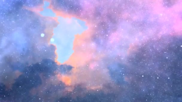 Gökyüzündeki yıldızlar — Stok video