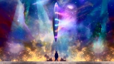 İnsan UFO gözlemler.