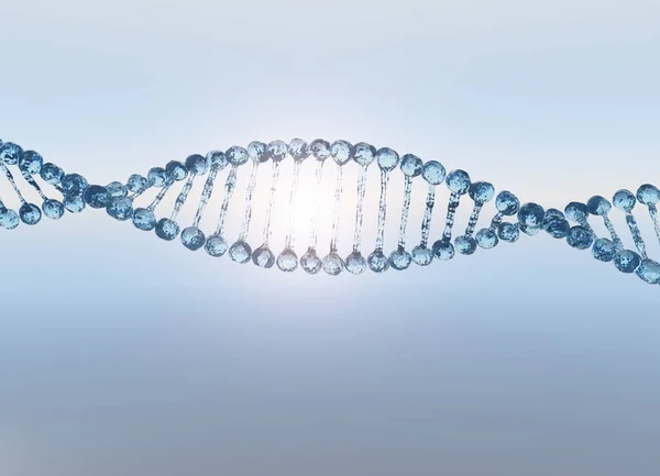Струнка ДНК води — стокове фото