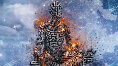 Alevli meditasyon Zen