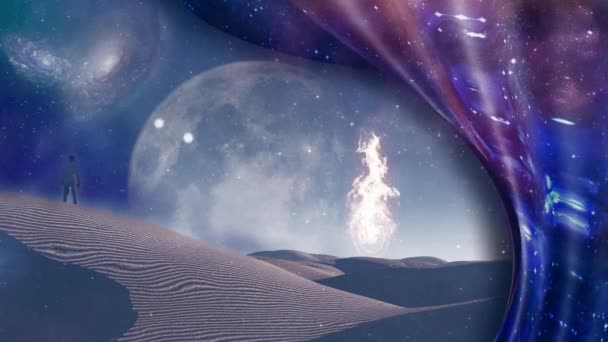Пустыня мечты — стоковое видео