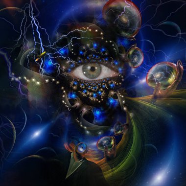 Kristal kürenin içinde