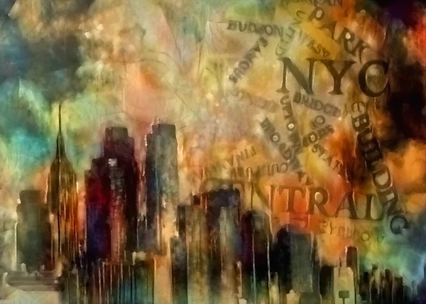 ศิลปะสมัยใหม่ นิวยอร์ก — ภาพถ่ายสต็อก