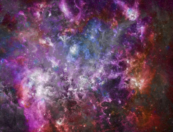 Colorful endless space — Stock Photo, Image
