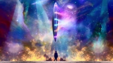 İnsan UFO gözlemler.