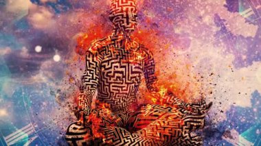 Alevli meditasyon sanatı