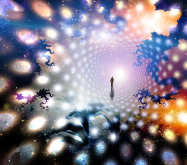 Sonsuzluk tünelinde bir adam