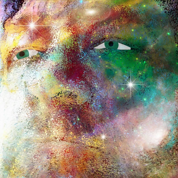 Face of universe — Stock Photo, Image