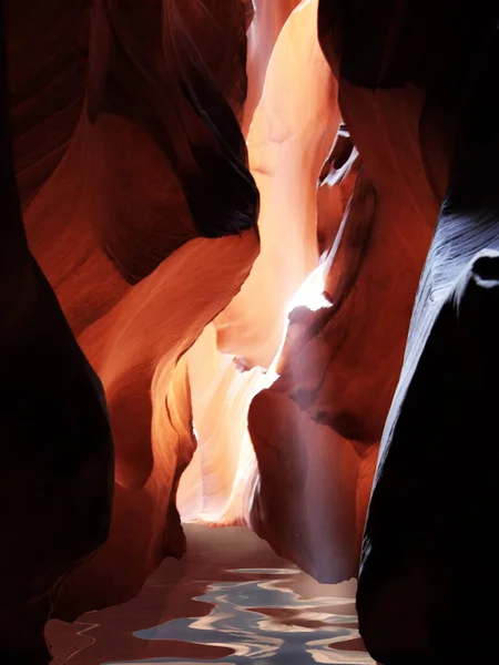 Flooded Slot Canyon — Stock Photo, Image