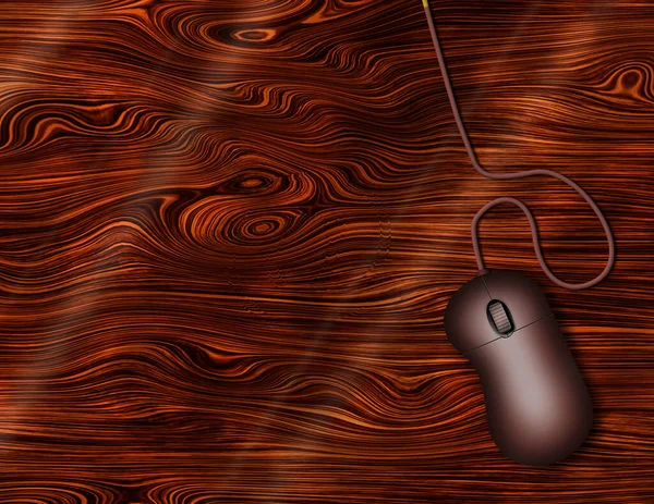 Computer Mouse. 3D Rendering — Stock Photo, Image