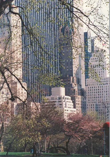 Vista moderna del paisaje urbano — Foto de Stock