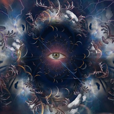 Ruhlar tünelinde Tanrı 'nın Gözü