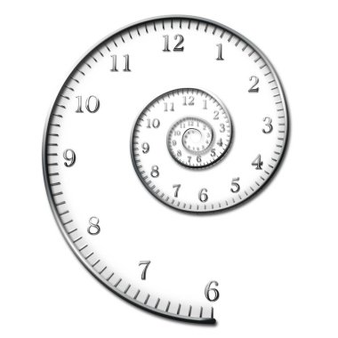 soyut Zaman Sarmalı arkaplanı 