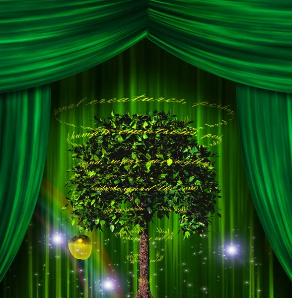 Drzewo Wiedzy Renderowanie — Zdjęcie stockowe