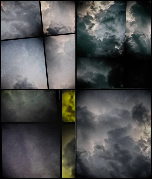 Абстрактный Фон Облаками — стоковое фото