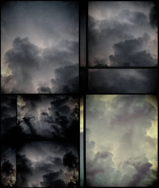 Abstrakter Hintergrund Mit Wolken — Stockfoto