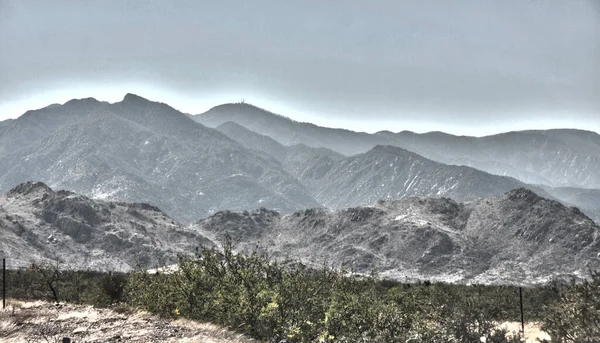 Arizona Vista Sulle Montagne Foto Digitale — Foto Stock