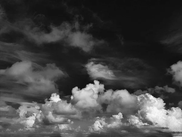 Nuvens Céu Renderização — Fotografia de Stock