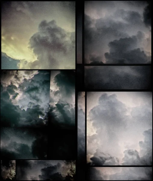 하늘의 구름들 렌더링 — 스톡 사진