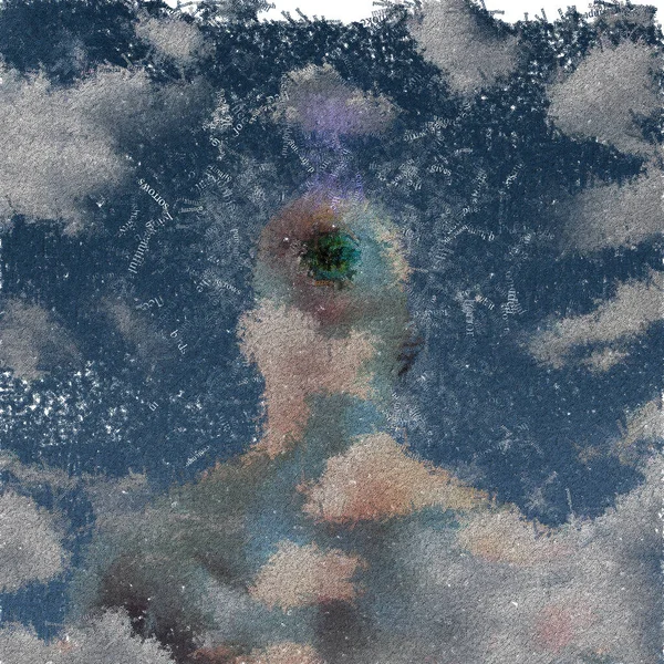 Man Wolken Weergave — Stockfoto