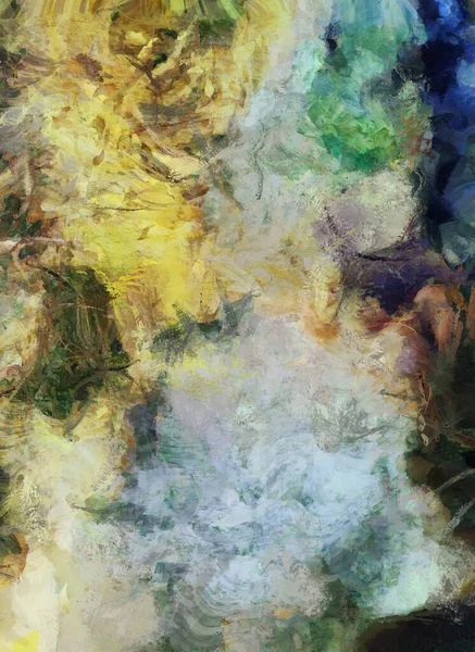 Malerei Auf Leinwand Abstrakter Hintergrund Pastellfarben — Stockfoto