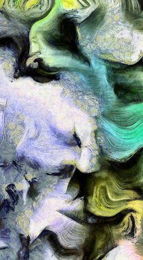 Tuvale resim yapmak. Pastel renklerde soyut arkaplan