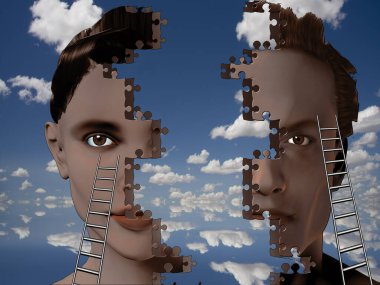 Kasırga New York İllüstrasyon Sanatı