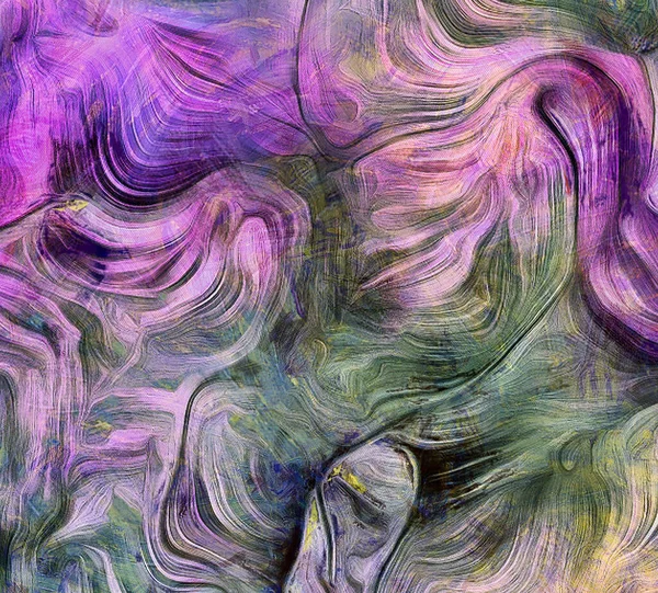 Swirling Color Abstract Renderizado —  Fotos de Stock