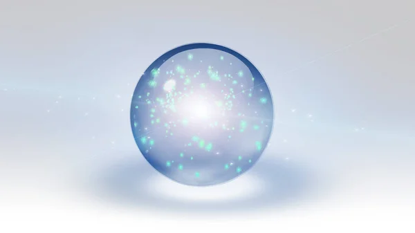 Light Crystal Ball — Stock Photo, Image