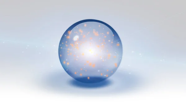 Light Crystal Ball — Stock Photo, Image