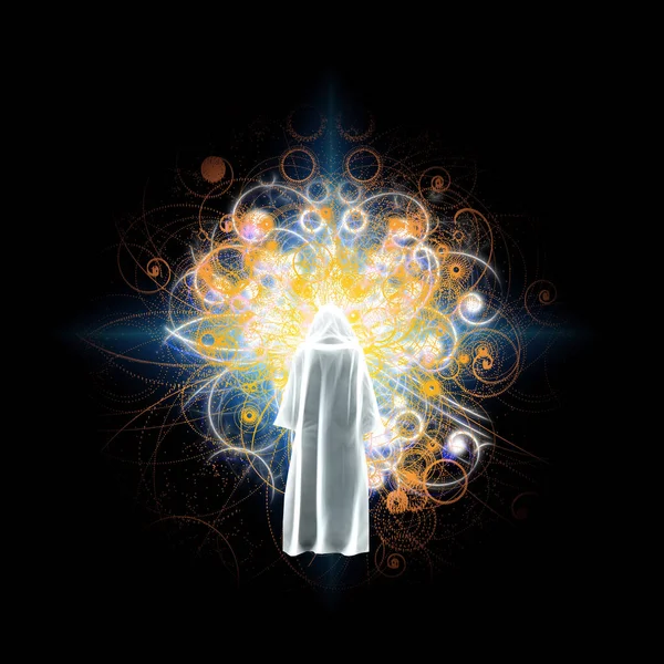 Mystic Radiates Energy Rendering — Foto Stock