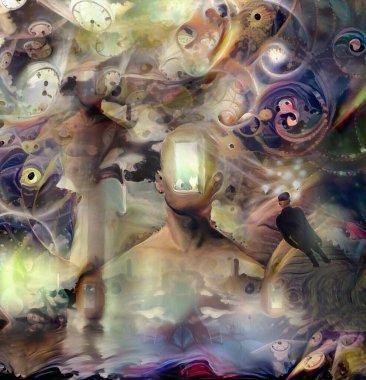 Kasırga New York İllüstrasyon Sanatı