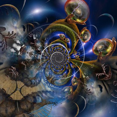 Devlerin elinde çoklu evren. Zaman spiralleri