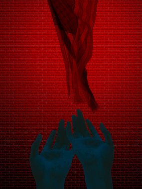 Amerikan bayrağına dayanan sanat kavramı