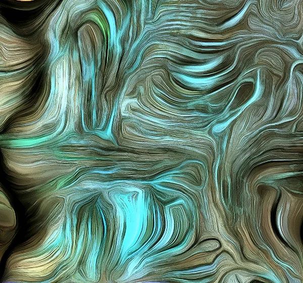渦巻き色の次元積層抽象 — ストック写真
