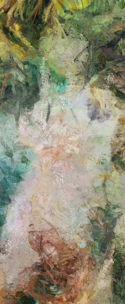 Målning Duk Abstrakt Bakgrund Pastellfärger — Stockfoto