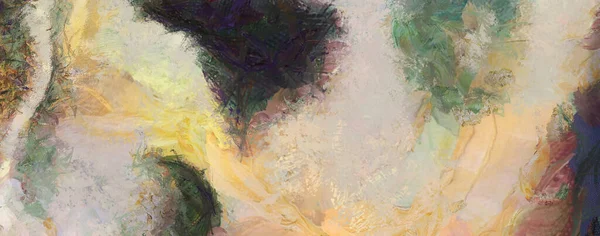 Malowanie Płótnie Streszczenie Tła Pastelowych Kolorach — Zdjęcie stockowe