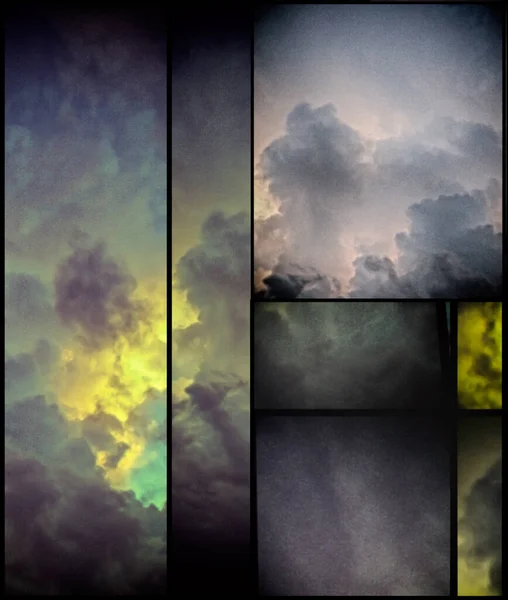 Bulutlu Soyut Arkaplan — Stok fotoğraf