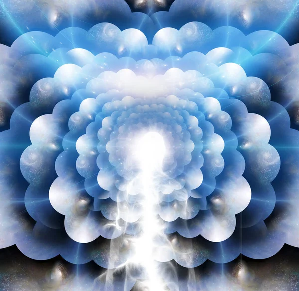 Spirit Soul Multi Space Rendering — Stock Photo, Image