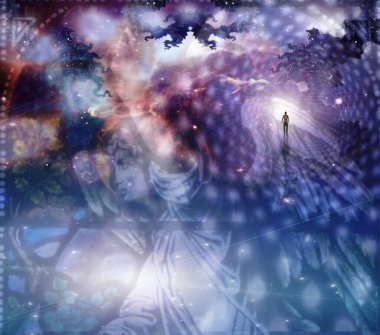 Sonsuzluk tünelinde bir adam