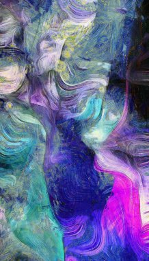 Dönen Renk Özeti. 3B görüntüleme