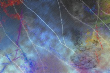 Moda renklerinde modern soyut