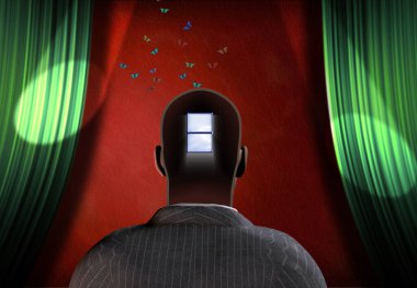 Kasırga New York İllüstrasyon Sanatı