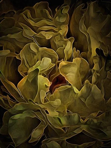 Tender Flowers Abstract Rendering — Stock Photo, Image