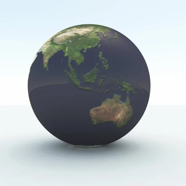 Render Background Globe — Stockfoto