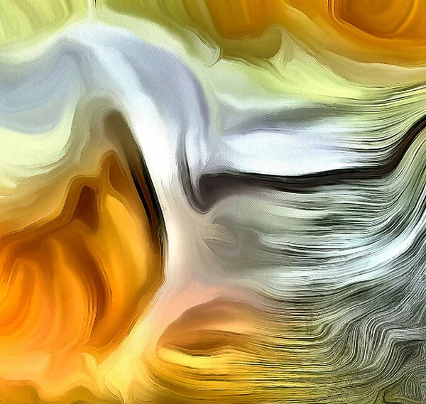 Swirling Color Abstract Rendering — Stock Photo, Image
