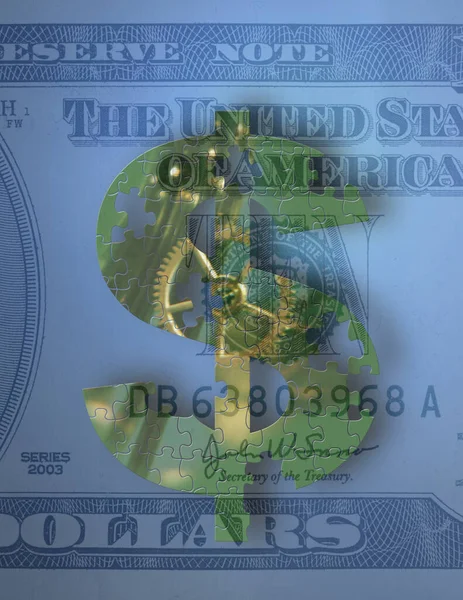 Dollars Concept Rendering — Stock Photo, Image